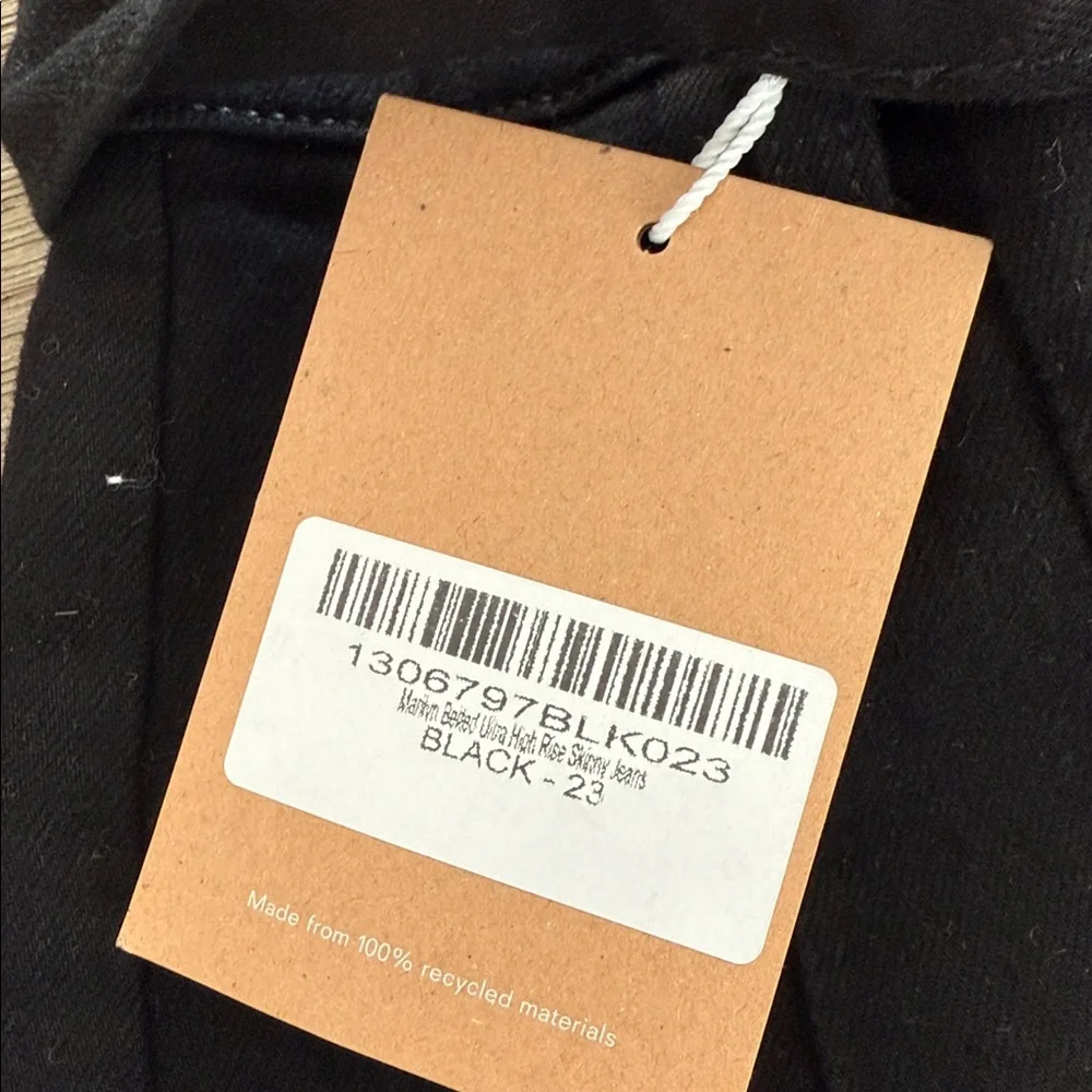 NEW NWT Reformation Marilyn Belted Ultra High Rise Skinny Jeans size 23